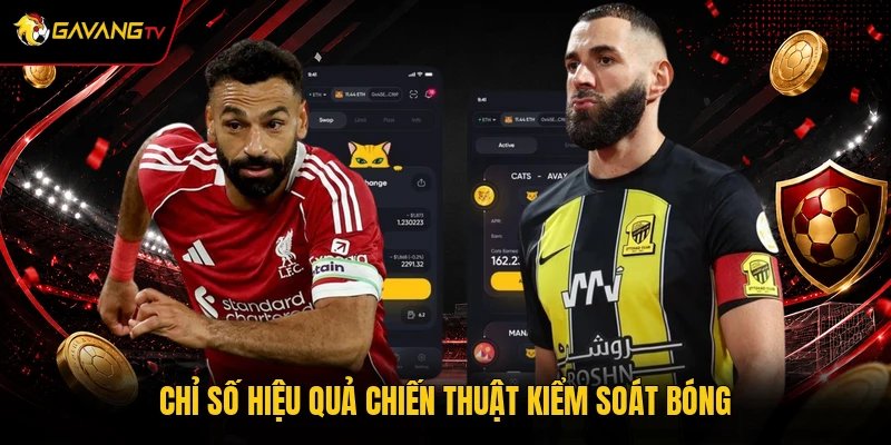Chỉ số hiệu quả chiến thuật kiểm soát bóng
