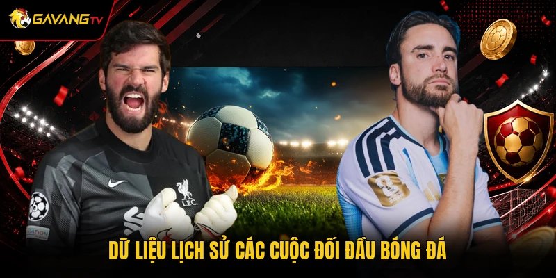 Dữ liệu lịch sử các cuộc đối đầu bóng đá