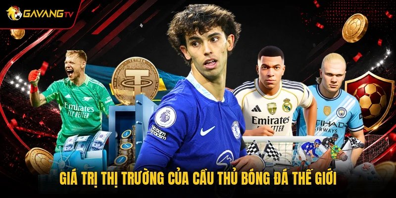 Giá trị thị trường của cầu thủ bóng đá thế giới