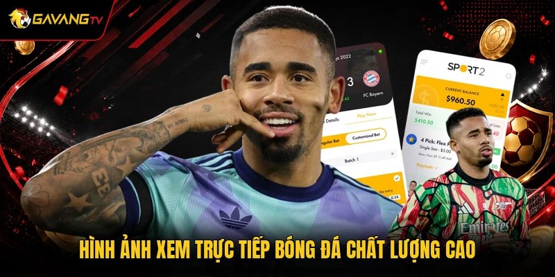 Hình ảnh xem trực tiếp bóng đá chất lượng cao